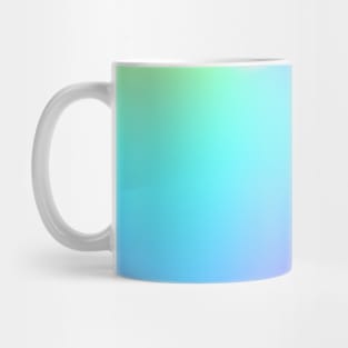 Rainbow Colors Abstract Blurry Gradient Ombre Soft Tie Dye Look Mug